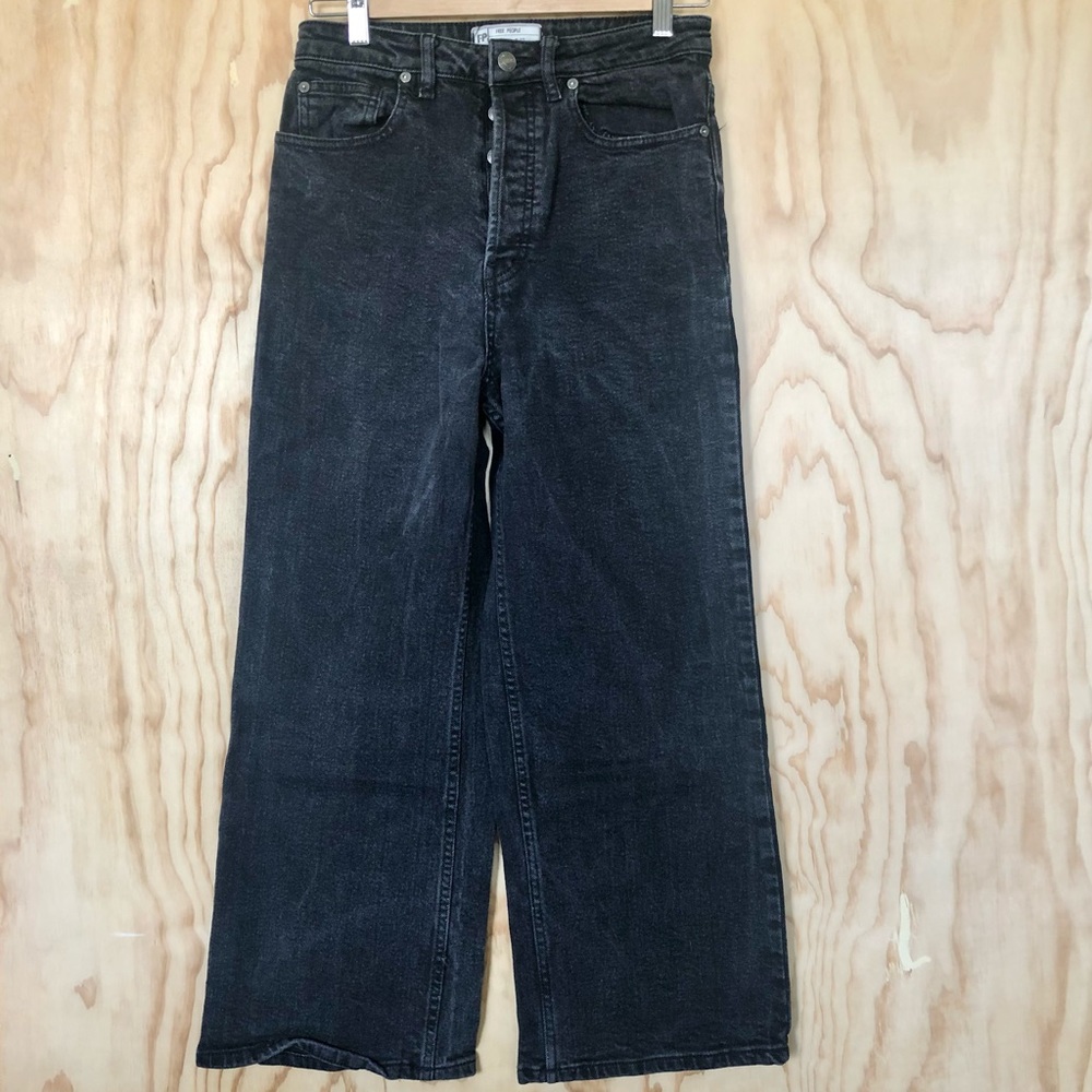 Free People • “Wales” Wide Leg Jeans - Picture 2 of 4